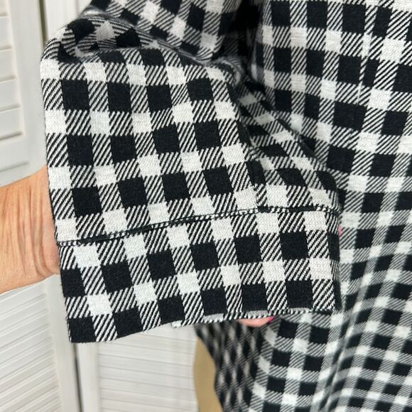 Talbots Top Size XL Sabrina Buffalo Checkered NWOT - Picture 7 of 11
